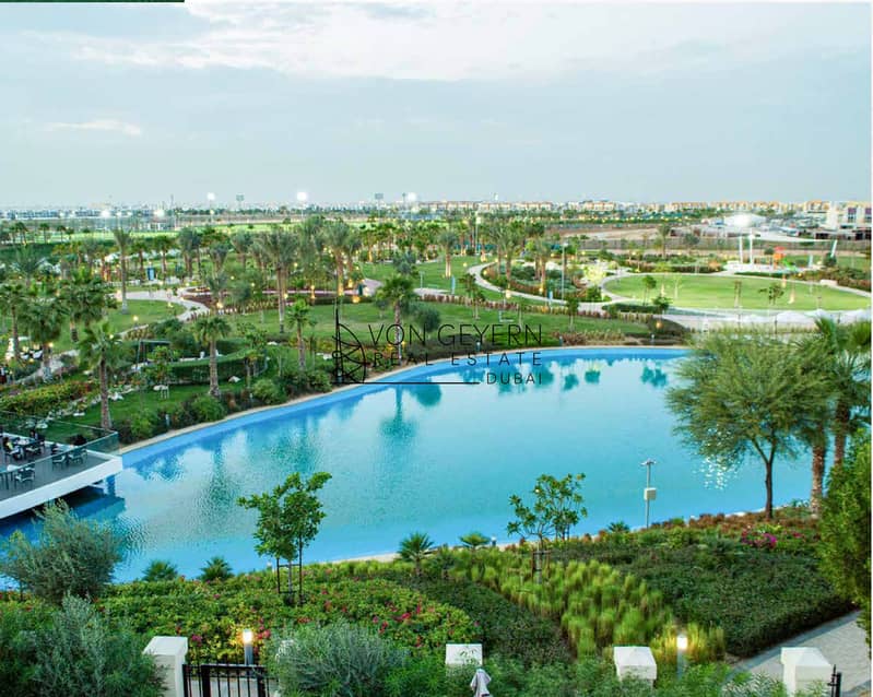 5% Below OP Distressed Deal — Best Pool and Park View — High Floor — Damac Hills distress deal
