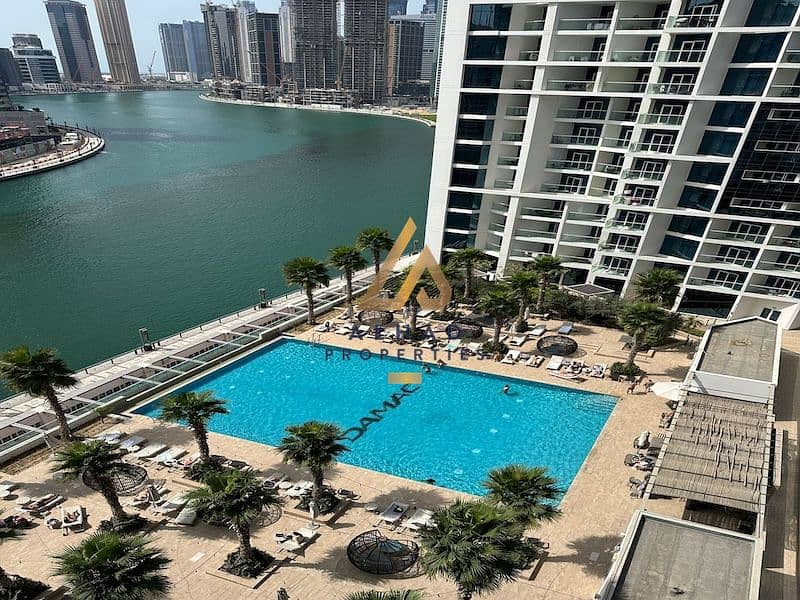 with balcony — distress — negotiable for cash buyer — Business Bay distress deal