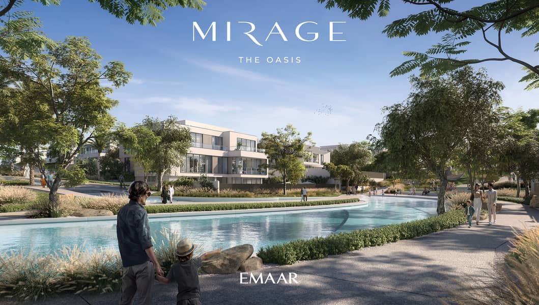 Distress Resale — 5BR Chamfered On Lagoon — Below OP Deal — Mirage The Oasis distress deal