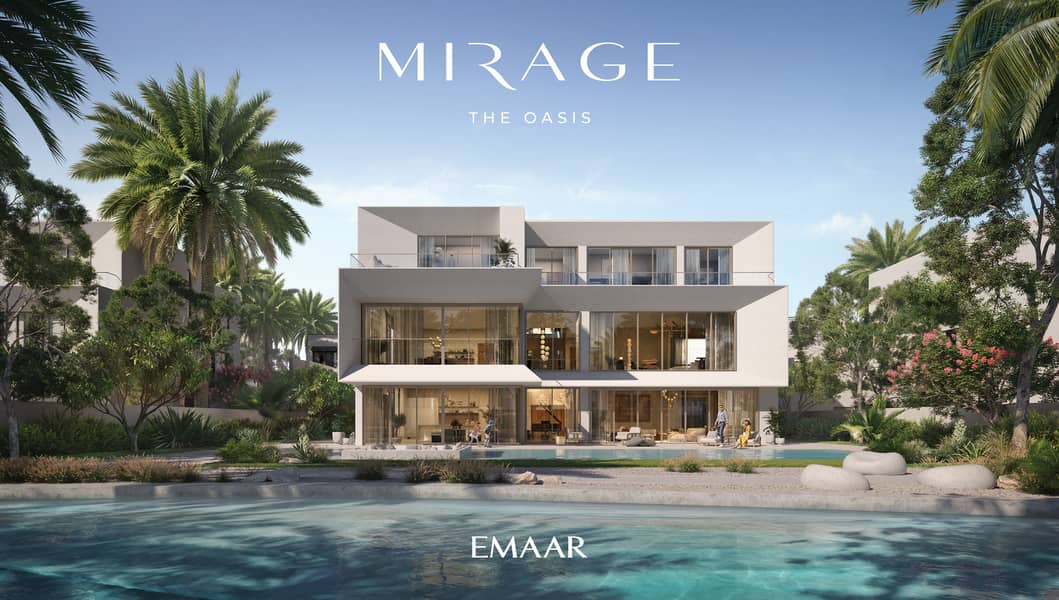 Distress Resale — 5BR Chamfered On Lagoon — Below OP Deal — Mirage The Oasis distress deal