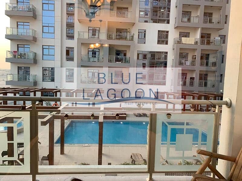 Near Metro — Upgraded — Pool View — Not Vastu — Azizi Feirouz distress deal