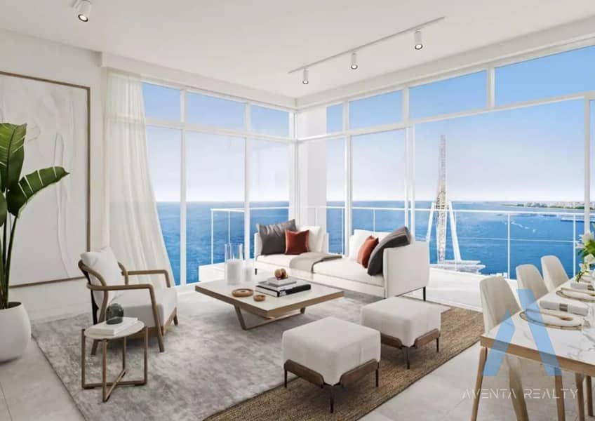 Exclusive — Premium 2 Bed + Maids — Full Sea View — Bluewaters Bay Building 1 distress deal